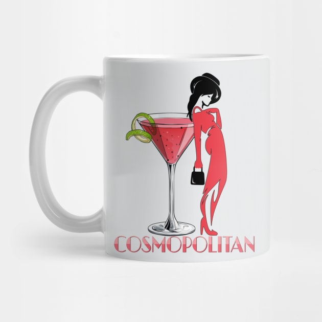 Cosmopolitan Cocktail by HolidayBug